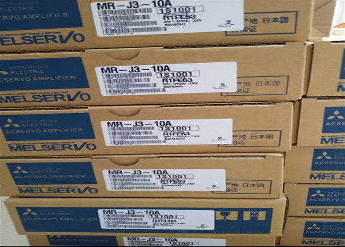 CA trifásica 200-230 V del amplificador servo de la CA de MR-J3-10A Mitsubishi 50/60 herzios