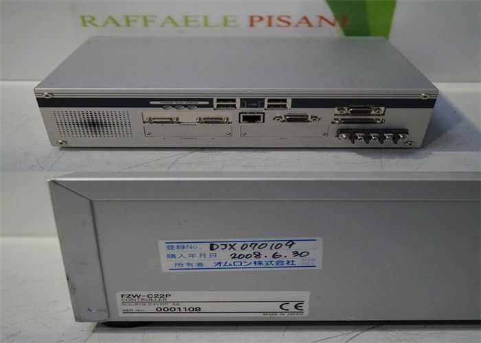 El SISTEMA 4 USB de VISION del INTEGRADOR de Omron FZW-C22P VIRA FUENTE de 24VDC hacia el lado de babor 5AMP