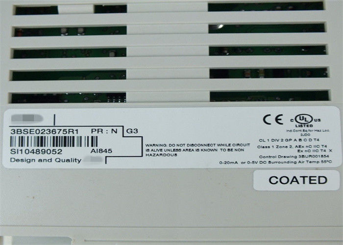 El nuevo análogo del módulo 3BSE023675R1 AI845 de ABB I O entró. 1x8ch redundante o solo. CIERVO