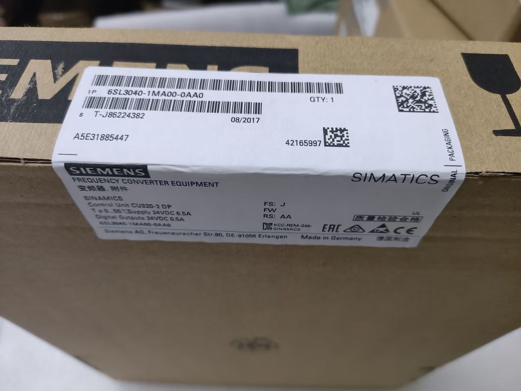 DP de Siemens 6SL3040-1MA00-0AA0 CU320-2 CON el INTERFAZ de PROFIBUS SIN la TARJETA FLASH COMPACTA.
