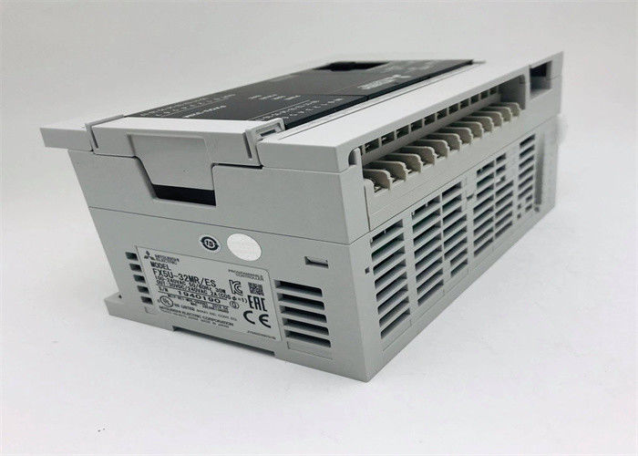 MÓDULO DE LA CPU DE MITSUBISHI FX5U-32MR/ES CON ENTRADAS INTEGRADAS DE LA ENTRADA-SALIDA 16 DIGITAL DE I/S 32