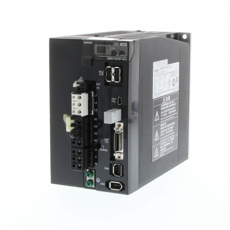 OMRON R88D-KT75F 3~ 400 VAC, tipo análogo/del pulso, 7,5 kilovatios