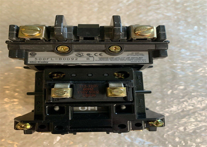 La alimentación de 500FL-BOD92 AB con el poder postes del contactor 2 de Lighing abre 115-120V 60Hz ninguna opción