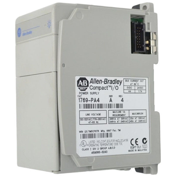 EL AB 1769-PA4 120/220 VAC HIZO SALIR 18 VATIOS FUENTE DE ALIMENTACIÓN DE 25 AMPERIOS 170-265 VAC DE ENTRADA