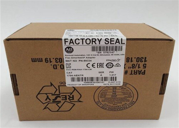 La entrada-salida ETHERNET/IP de la FLEXIÓN del ADAPTADOR de COMUNICACIÓN del módulo de 1794-AENTR ALLEN BRADLEY Digital I O ENTRÓ: 24 VDC 400 MA