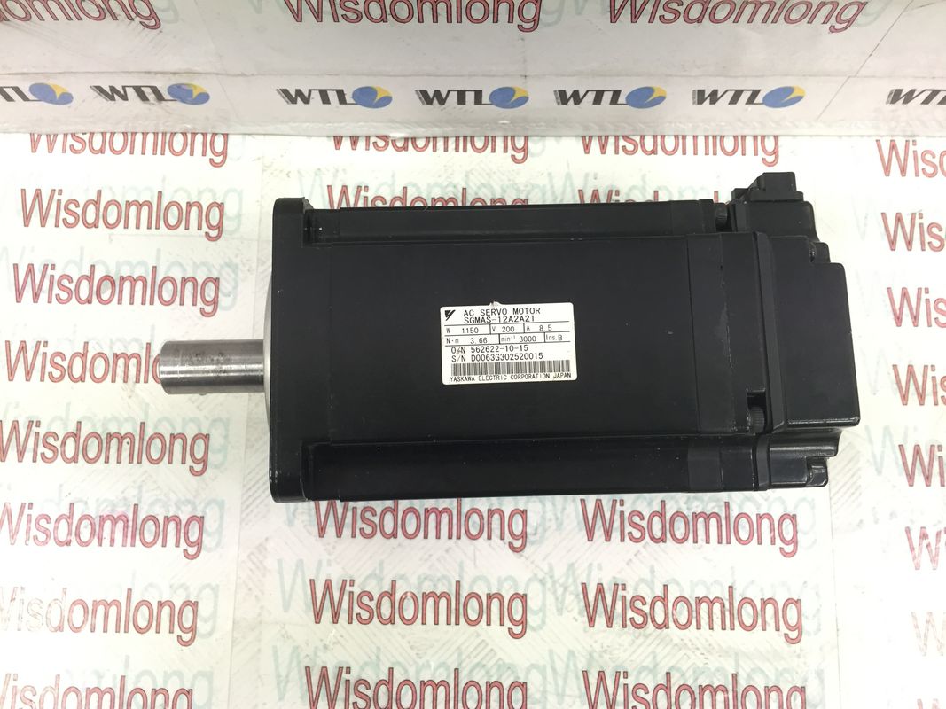 Condición a estrenar serva industrial de Yaskawa SGMAS-12A2A21 1150W 200V del motor del CE