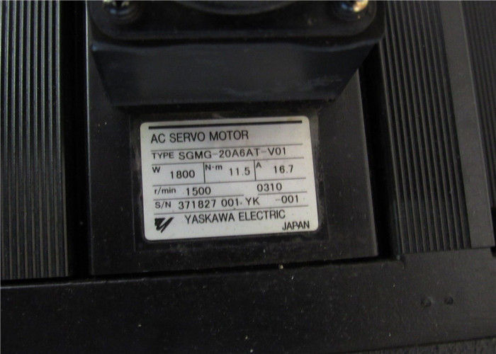Serie eléctrica industrial del motor servo 1800W SGMG de la CA de SGMG-20A6AT-VO1 Yaskawa nueva