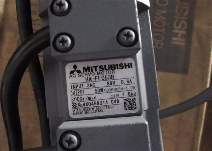 ORIGINAL serva industrial del motor HA-FF053B 3000r/Min de la CA de Mitsubishi 50W NUEVA