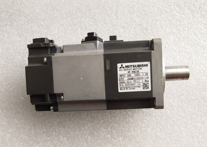 Motor servo 200W industrial 103V 1.3A 3000RPM de la CA de los motores HF-KN23B de Mitsubishi Electric