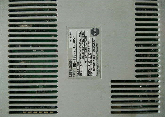 Amplificador del conductor MR-J2S-70A-S057 del motor servo de la CA de Mitsubishi Electric 750W 3Phase nuevo