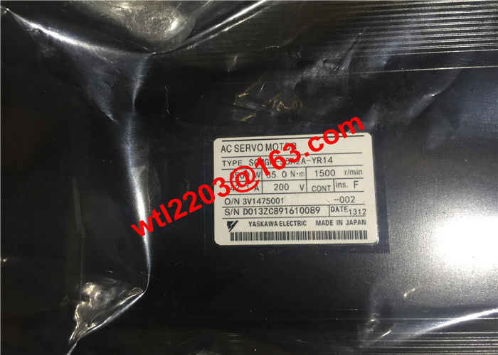 Motor servo industrial SGMGH-55A2A-YR14 5500W 200V de la CA de Yaskawa a estrenar