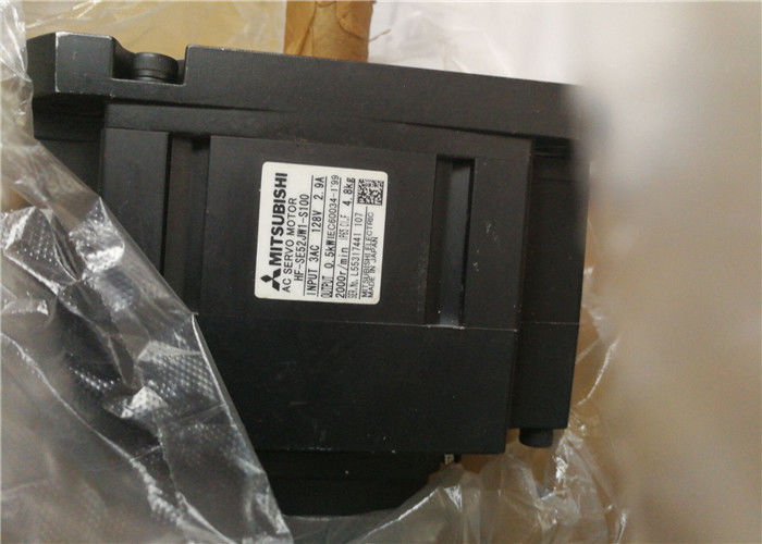Motor servo HF-SE52JW1-S100 de la CA del poder medio 0.5KW de la inercia de MITSUBISHI NUEVO en existencia