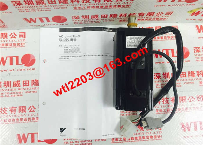 Motor servo industrial SGMAH-02BAA2C 200W 200V de la CA de Yaskawa A ESTRENAR