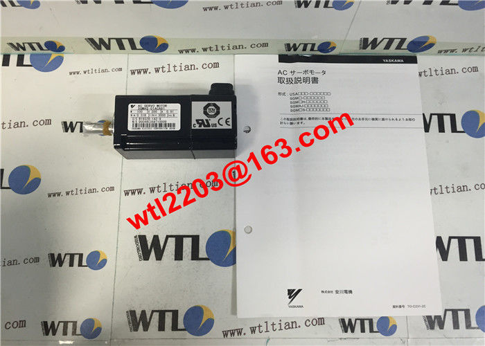Motor servo industrial SGMAS-01ACA61 100W 200V de la CA de Yaskawa A ESTRENAR