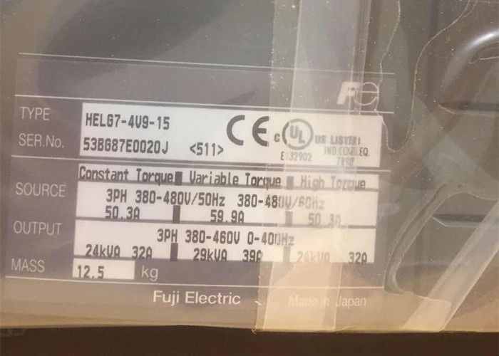 Piezas eléctricas 3PH 380-480V 50-60Hz del elevador del inversor HELG7-4V9-15 Hitachi de Fuji NUEVAS en existencia