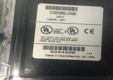Solo conector de GE IC693PCM301 en el frente de la conexión de los módulos RS-232 del PCM
