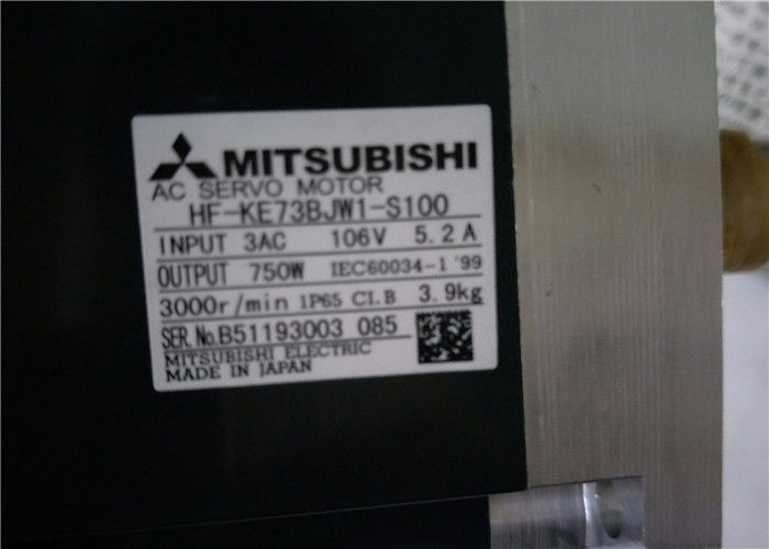 Mitsubishi 750W MR-E Super AC Servo motor HF-KE73BJW1-S100 nuevo en stock