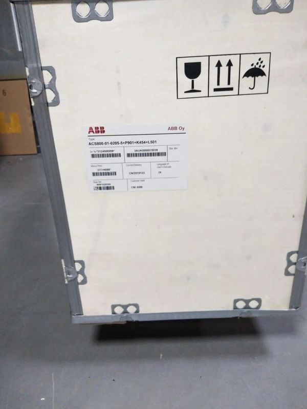 ABB ACS800-04-0260-2 200kW 445A Conversor de frecuencia módulos de un solo accionamiento 205 kg