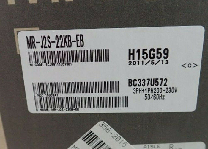 MITSUBISHI Industrial AC SERVO DRIVE MR-J2S-22KB-EB 22KW MR-J Servo Amplificador de 400 V Nuevo