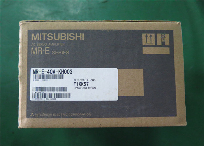 400W 230VAC Servo Amplificador Mitsubishi MR-E-40A-KH003 Dirección industrial de 3 fases Nuevo