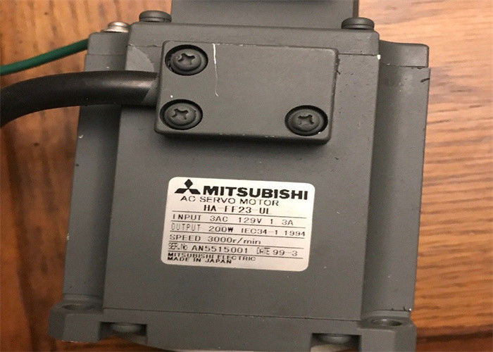 Mitsubishi Nuevo 200W AC SERVO MOTOR HA-FF23-UL 3AC 129V 1.3A 3000 rpm