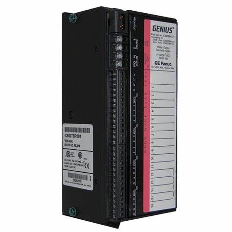 GE IC660BBR101 Tensión de 115 VAC Circuito de salida Grupo de aislamiento es 1500VAC