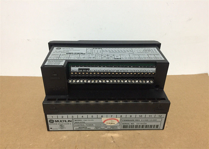 GE Multilin FM2 Administrador de alimentación 2 FM2-722-PD Control del interruptor de energía 240VAC Relé universal