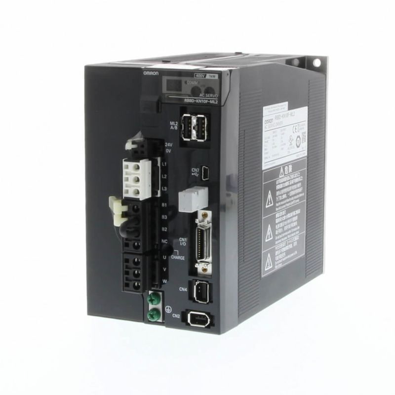 OMRON R88D-KN15H-ML2 Chasis montado 1.5 kW 240V 9.4A Carga sevo AC 200 ~ 240VAC