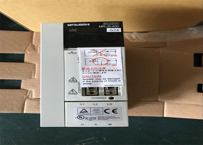 Mitsubishi Electric Industrial 400W 3Fase AC Servo Amplificador MR-J2-40D-S24 Nuevo motor de conducción