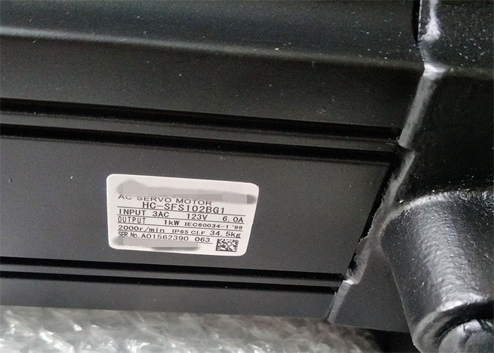 JAPÓN MITSUBISHI Control Industrial Servo HC-SFS102BG1 AC Servo Motor 2000min/r,1KWJAPÓN MITSUBISHI Control Industrial S