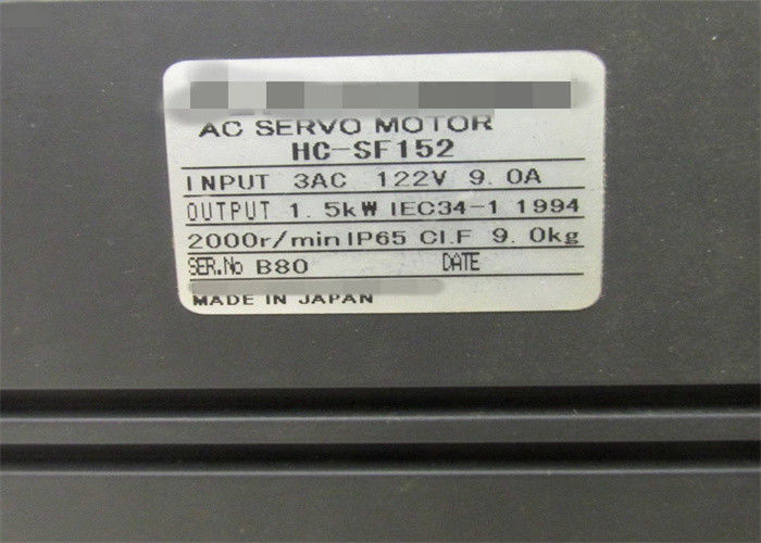 1.5Kw 3 Fase Servomotor, MITSUBISHI AC Fuerte Servomotor HC-SF152 HC-SF152K El motor está en su mejor momento.