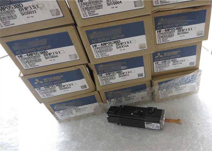 Servo motor eléctrico de 3 fases, Servo motor de alta potencia MITSUBISHI HF-MP053BD 50 vatios