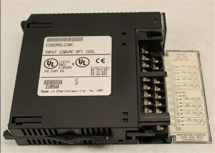 GE FANUC IC693MDL731 módulo de salida discreto Tasa de escaneo típica 0,22 ms por 1k de lógica