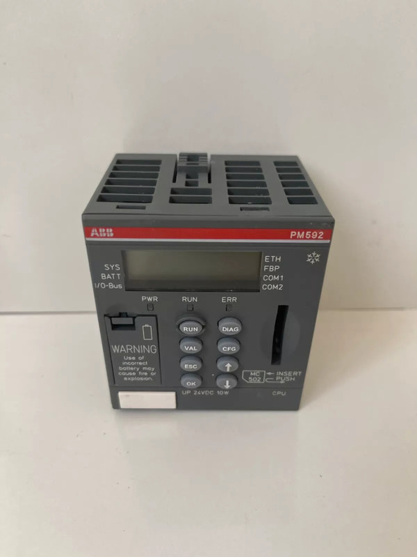 24V ABB PM592-ETH Módulo de procesador digital I O caja nueva y original
