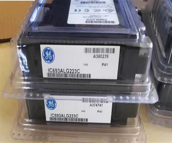 Modulo de entrada de voltaje analógico de GE Fanuc de 16 canales IC693ALG223 para dispositivos de E/S remotos