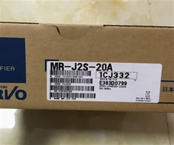 El servo industrial de MR-J2S-20A-EG 200W conduce el amplificador servo de 1.8A DC284-326V Mitsubishi