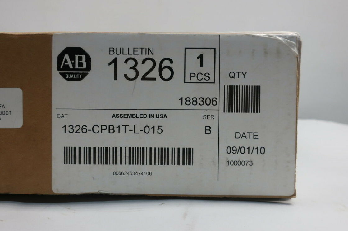 AB 1326-CPB1T-L-015 Servo cable y accesorio para servomotores de CA de 460 V