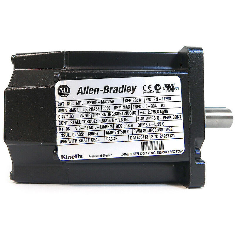 Se trata de un motor de servicio rotativo de 480 V de la serie MPL
