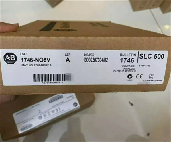 1746-NO8V Allen-Bradley 1746 módulo de salida analógica número de parte 1746-NO8V Temperatura nominal -20...55 °C -4...131 °F