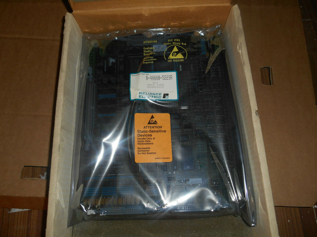 RELIANCE 0-48680-522SR Reliance PC eléctrico tablero de accionamiento del tacómetro para sistemas de control industrial